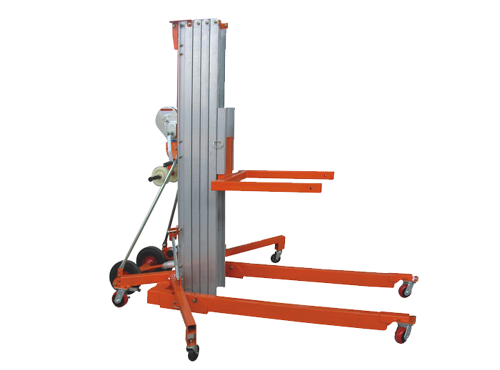 LGA aluminium winch stacker